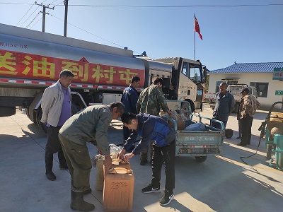 琿春市農機局聯(lián)合市石油公司開展秋季送油下鄉(xiāng)活動