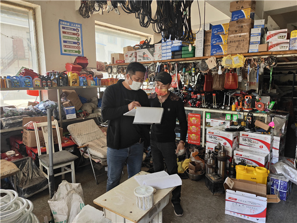 市農(nóng)機(jī)總站深入一線持續(xù)督查疫情防控工作
