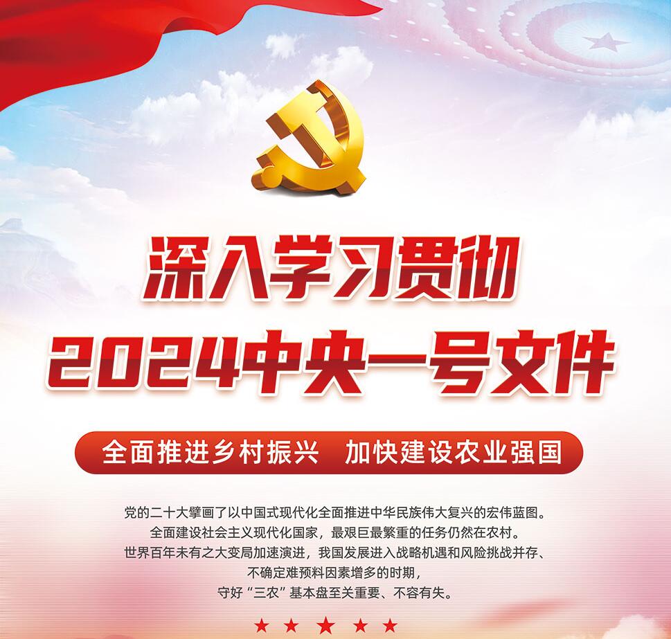 (2024年中央一號(hào)文件）農(nóng)業(yè)農(nóng)村部關(guān)于落實(shí)中共中央國(guó)務(wù)院關(guān)于學(xué)習(xí)運(yùn)用“千村示范、萬(wàn)村整治”工程經(jīng)驗(yàn)有力有效推進(jìn)鄉(xiāng)村全面振興工作部署的實(shí)施意見(jiàn)