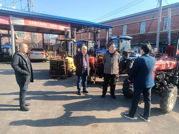 省農業(yè)農村廳調研指導工作組到延邊州指導春耕農機安全生產工作